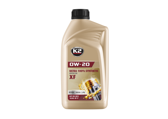 K2 0W20 1L XF SN olej silniko