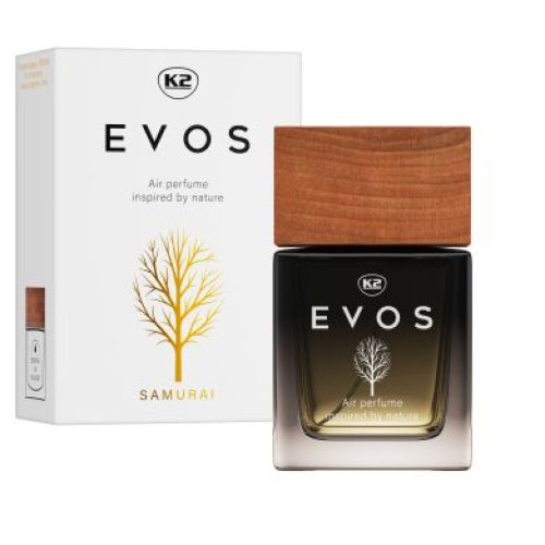 K2 EVOS SAMURAI FLAKON 50ml perfumy do samochodu
