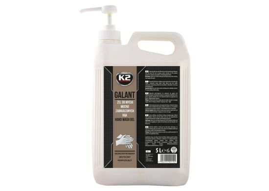 K2 GALANT HAND GEL WITH PUMP 5 L