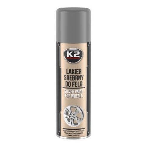 K2 SILVER LACQUER FOR WHEELS 500 ML